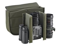 Billingham Canvas-cameratas Hadley Pro (klein, met bruine lederen randen) zwart/bruin - thumbnail