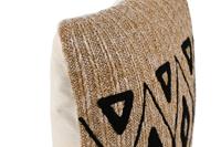 Kussen Home ESPRIT Zwart Natuurlijk 42 x 15 x 42 cm - thumbnail