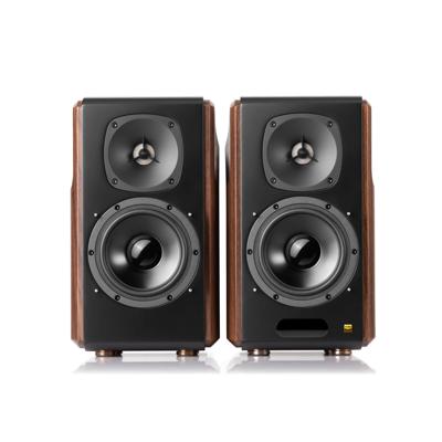 Edifier: S2000MKIII Actieve Boekenplank Speakers 2 stuks - Zwart/Bruin