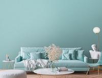 Livingwalls Famous Garden - Turquoise - Structuur - 393535 - thumbnail