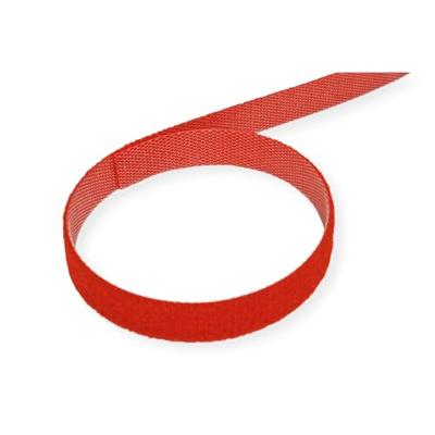 Value 25.99.5253 Klittenband Om te bundelen Lusdeel, Haak- en lusdeel, Haakdeel (l x b) 25 m x 10 mm Rood 25 m