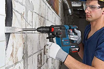 Bosch Professional GBH 18V-26 F Accu combihamer SDS-Plus 2,6J + snelwisselboorkop 18V Basic Body in L-Boxx - 0611910001