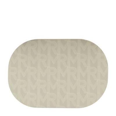 Riviera Maison Placemat Beige - RM Branding - Mdf (LxBxH) 45x31x0.5