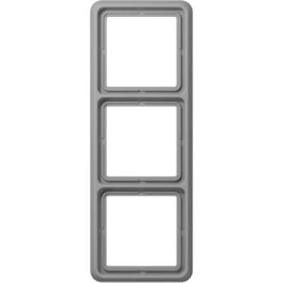 Jung CD583GR Afdekking Frame 3-voudig Grijs 1 stuk(s)