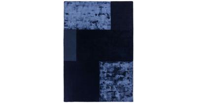 Vloerkleed Tate Tonal Textures - Navy