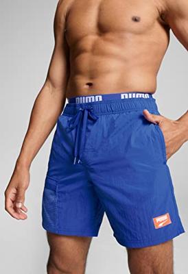 Puma Zwembroek Heren Utility Mid Shorts Benjamin Blue-XXL