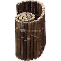 Bamboe border natuurlijk zwart - thumbnail