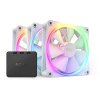 NZXT f120 rgb case fans (wit, 3 stuks, 120 x 120 x 26 mm, incl. controller) - thumbnail