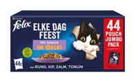 FELIX® Elke Dag Feest Mix Selectie in Gelei Kattenvoer 44x85g bij Jumbo - thumbnail