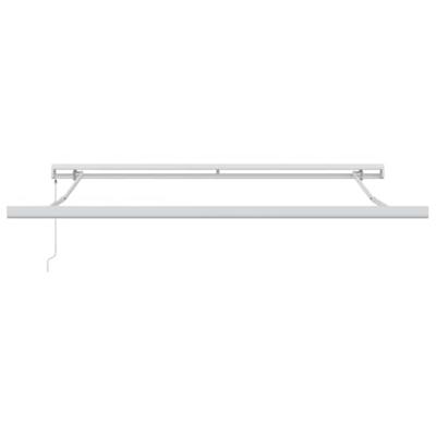 Luifel handmatig uittrekbaar 300x250 cm bordeauxrood