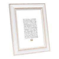 Deknudt Fotokader wit met naturelkleurig accent 18x24 S221H1 - thumbnail