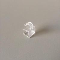 Ophanghaak transparant voor aan draad - thumbnail