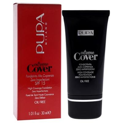 Pupa Milano - Pupa Extreme Cover Foundation Oil Free SPF15 30 ml 060 Deep Gold Pupa Milano - Pupa Extreme Cover Foundation Oil Free SPF15 30 ml 060 Deep Gold