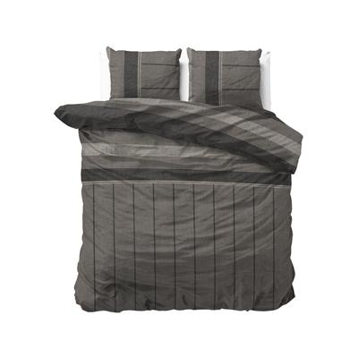 Sleeptime Flanel Kees Taupe 200 x 200/220 cm