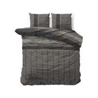 Sleeptime Flanel Kees Taupe 200 x 200/220 cm - thumbnail