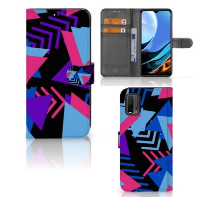 Xiaomi Redmi 9T | Poco M3 | Book Case | Funky Triangle
