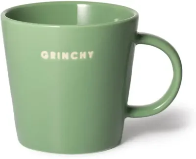 Vondels theekop keramiek grinchy 10x11cm green