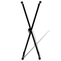 VidaXL Keyboardstandaard verstelbaar enkelvoudig x-frame - thumbnail
