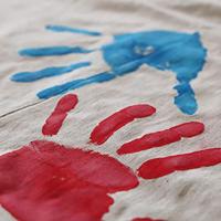 Primo vingerverf junior 600 gram 6 kleuren - thumbnail