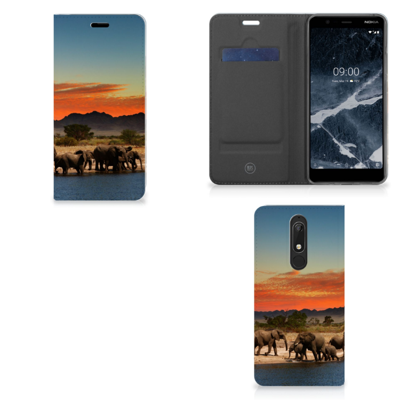 Nokia 5.1 (2018) | Hoesje maken | Olifanten Nokia 5.1 (2018) | Hoesje maken | Olifanten