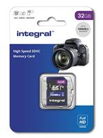 Integral INSDH32G-100V10 flashgeheugen 32 GB SD UHS-I - thumbnail