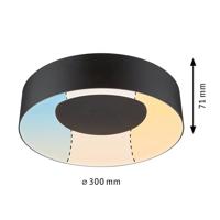 Paulmann 71096 Casca LED-plafondlamp LED LED vast ingebouwd 16 W Zwart (mat) - thumbnail