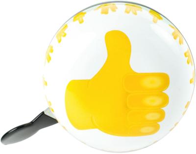 WIDEK fietsbel "ding dong emoticons" bell ding dong emoticons thumbs up