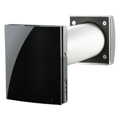 Blauberg Vento Expert A50-1 Wtw Unit (warmteterugwinning) - Wifi - Drie Standen - Zwart - 50 M3/h