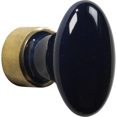 Meubelkn.pors.Ovaal 33mm MGO/donkerblauw Meubelkn.pors.Ovaal 33mm MGO/donkerblauw