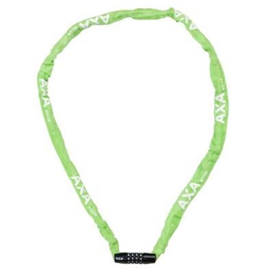 AXA Rigid RCC Kettingslot 120cm Combinatie - Groen