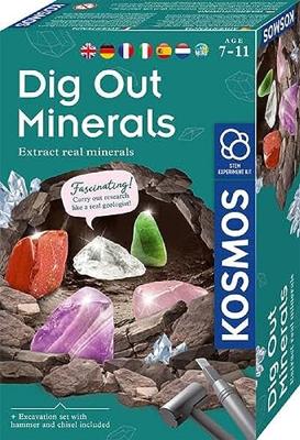 Kosmos mineralen uitgraven