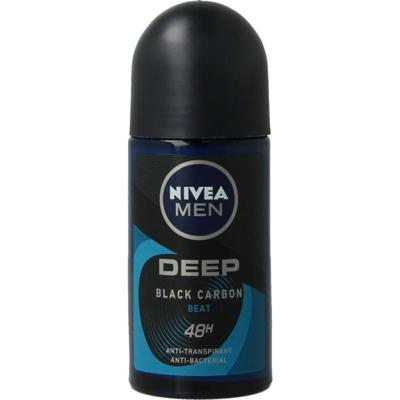 Nivea Men Deep Black Carbon Beat Anti-Transpirant Roller