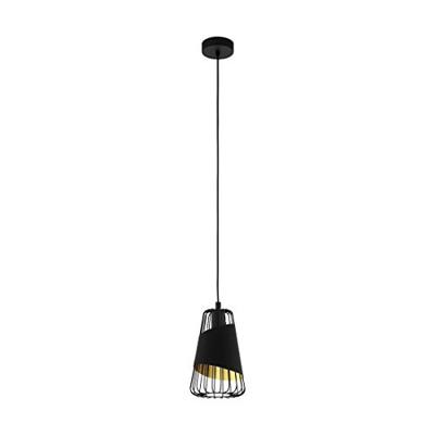 Eglo Design draadhanglampAustell 16cm zwart met goud - 49447