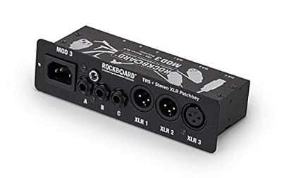 RockBoard MOD 3 V2 TRS en XLR patchbay voor pedalboard