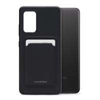 Mobilize Rubber Gelly Card Case Samsung Galaxy A32 4G Matt Black - thumbnail