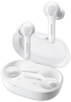 Draadloze oordopjes met 4 microfoons, cVc 8.0 ruisonderdrukking, grafiet driver voor helder geluid, USB C, 40 uur afspeeltijd, IPX7 waterdicht, wit - thumbnail