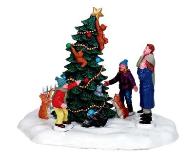 Kerstfiguur Christmas catastrophe LEMAX - Lemax