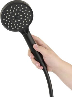 Saqu Eurotrend badset met 3 straalsoorten mat zwart