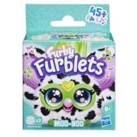 Furby Furblets Moo-Boo, Mini Elektronische Pluche voor Meisjes en Jongens, 45+ Geluiden, Leeftijd 6 en Ouder, Serie 4, Hasbro - thumbnail