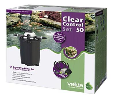 Clear Control 25 Set CC plus UV-C 9W plus HS 4500 plus slang - Velda - thumbnail