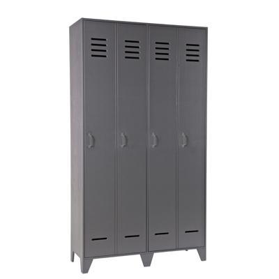 WOOOD Opbergkast 'Stijn', kleur grijs