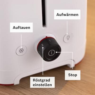 Bosch Kompakt Toaster MyMoment, weiß Broodrooster Wit