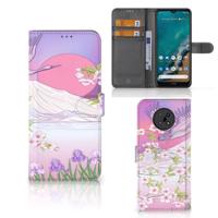 Nokia G50 | Telefoonhoesje | Met pasjeshouder | Bird Flying - thumbnail