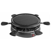 Bestron ARC650 raclette 6 persoon/personen Zwart 800 W - thumbnail