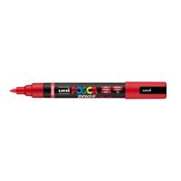 Uni Posca brushmarker pc5br rood - brushpunt 1-4 mm - thumbnail