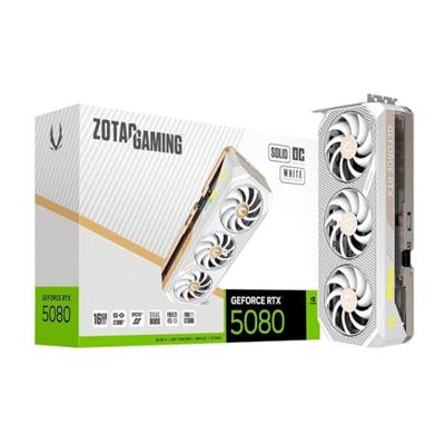Zotac Gaming GeForce RTX 5080 SOLID OC White Edition Zotac Gaming GeForce RTX 5080 SOLID OC White Edition