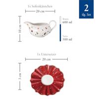 Villeroy & Boch Toy's Delight Sauskom met schotel 20x18x10,5 cm - thumbnail