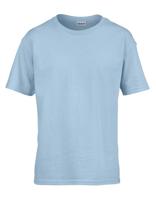 Gildan G64000K Softstyle® Youth T-Shirt - Light Blue - XL (164/174) - thumbnail