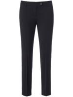 Broek aangeduide achterzakken Van Windsor zwart - thumbnail