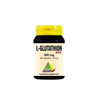 SNP L-Glutathion 500mg puur 60 Vegetarische capsules